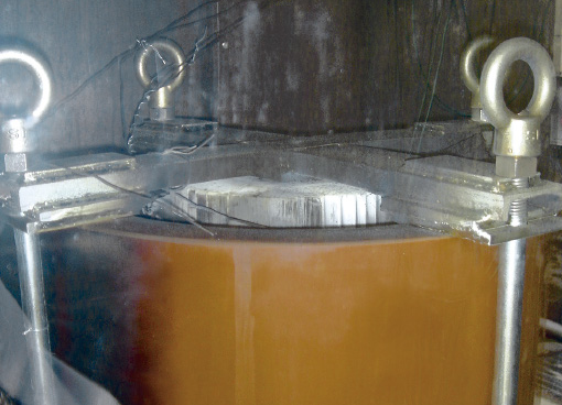 After test (completely extinguishing)