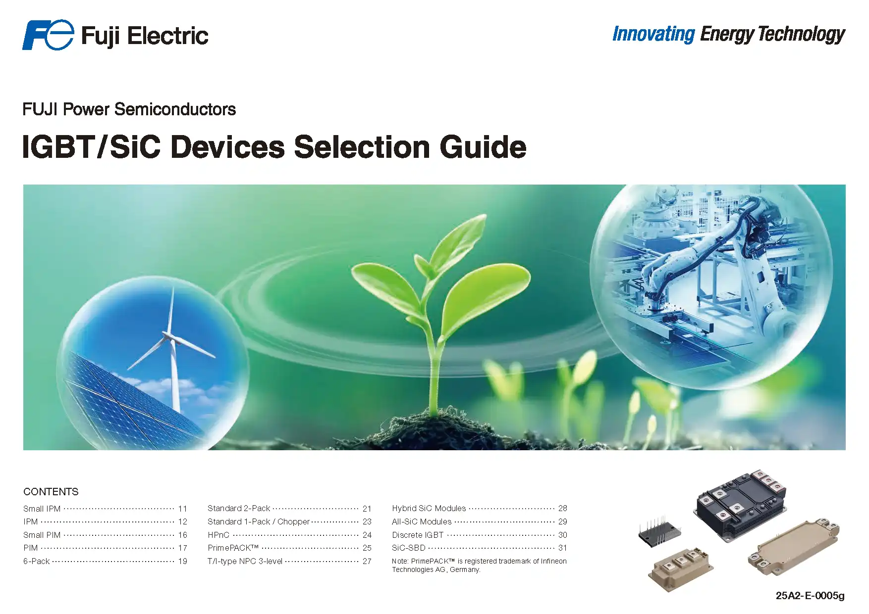 IGBT/SiC Devices Selection Guide